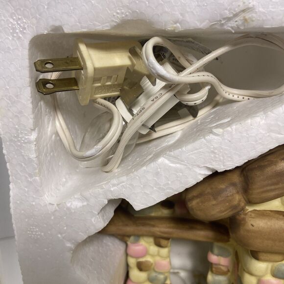 8 Piece Lighted Nativity Scene Plug In Breakable 10” Wide Multi Colored In Box - Picture 5 of 7